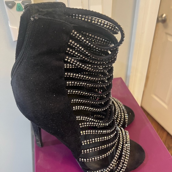 Bebe Rhinestone Sandal - Picture 2 of 5